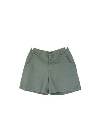 3/$12 Lee Olive Green High Waisted 5" Shorts Size 12P